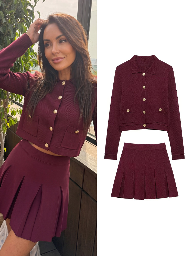 Women'S Fashion Knitwear - طقم نسائي أنيق من HH يتكون