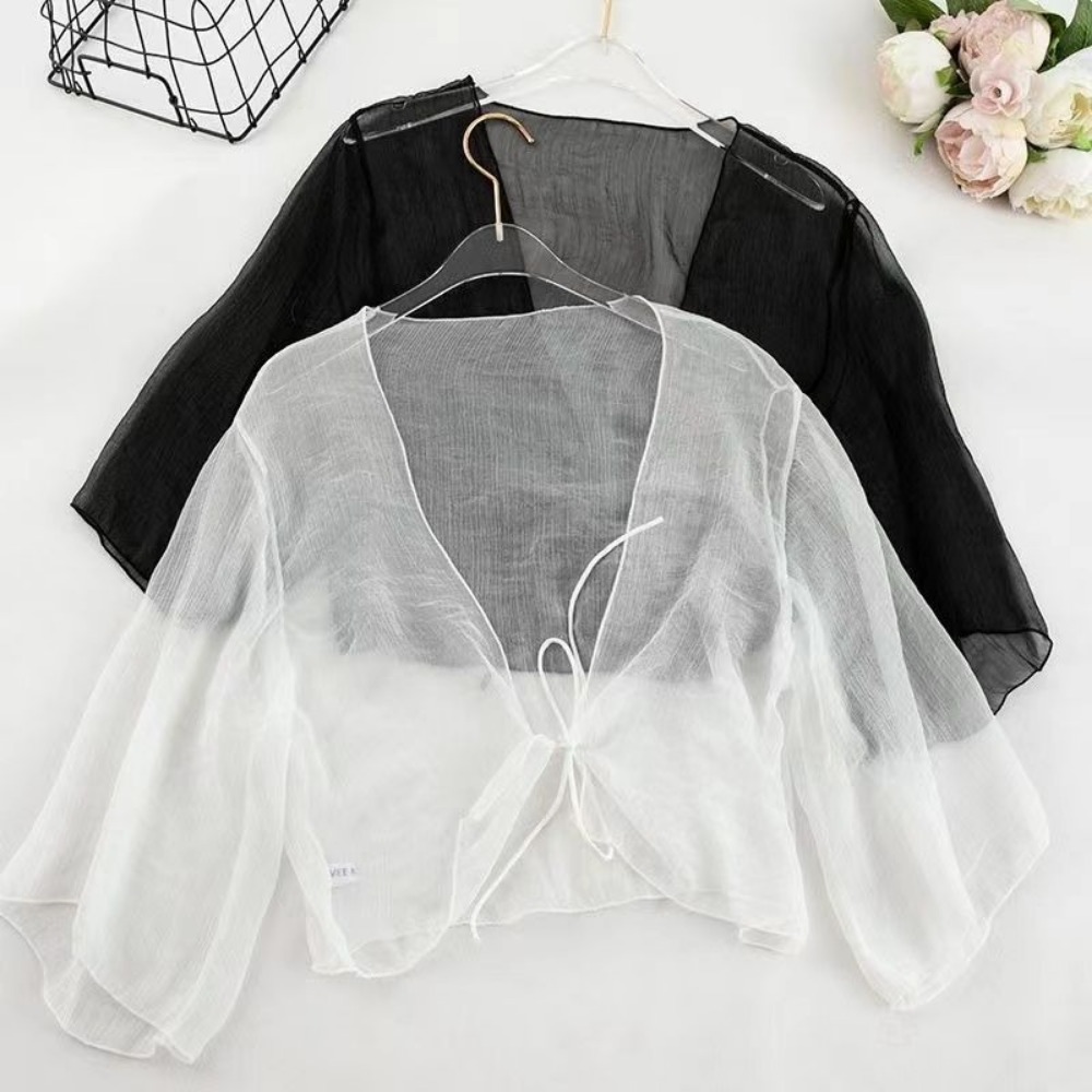 Women'S Fashion Knitwear - سترة نسائية صيفية مجعدة فضفاضة من