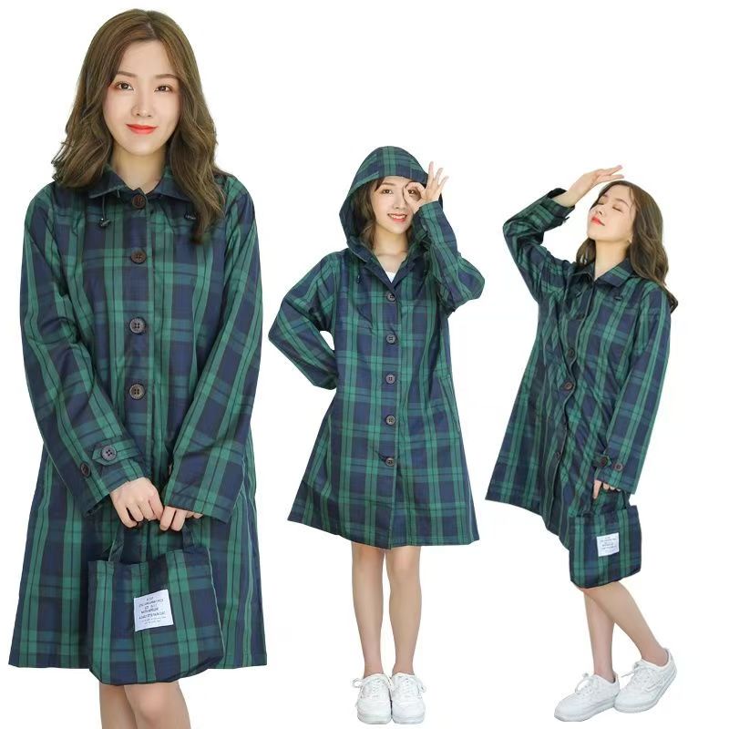 Women'S Fashion Rain Jacket - معطف واق من المطر خفيف الوزن