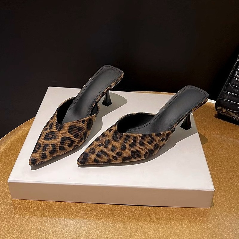Women'S Fashion Spring 2025 - 2025 ربيع جديد جديد ليوبارد طباعة