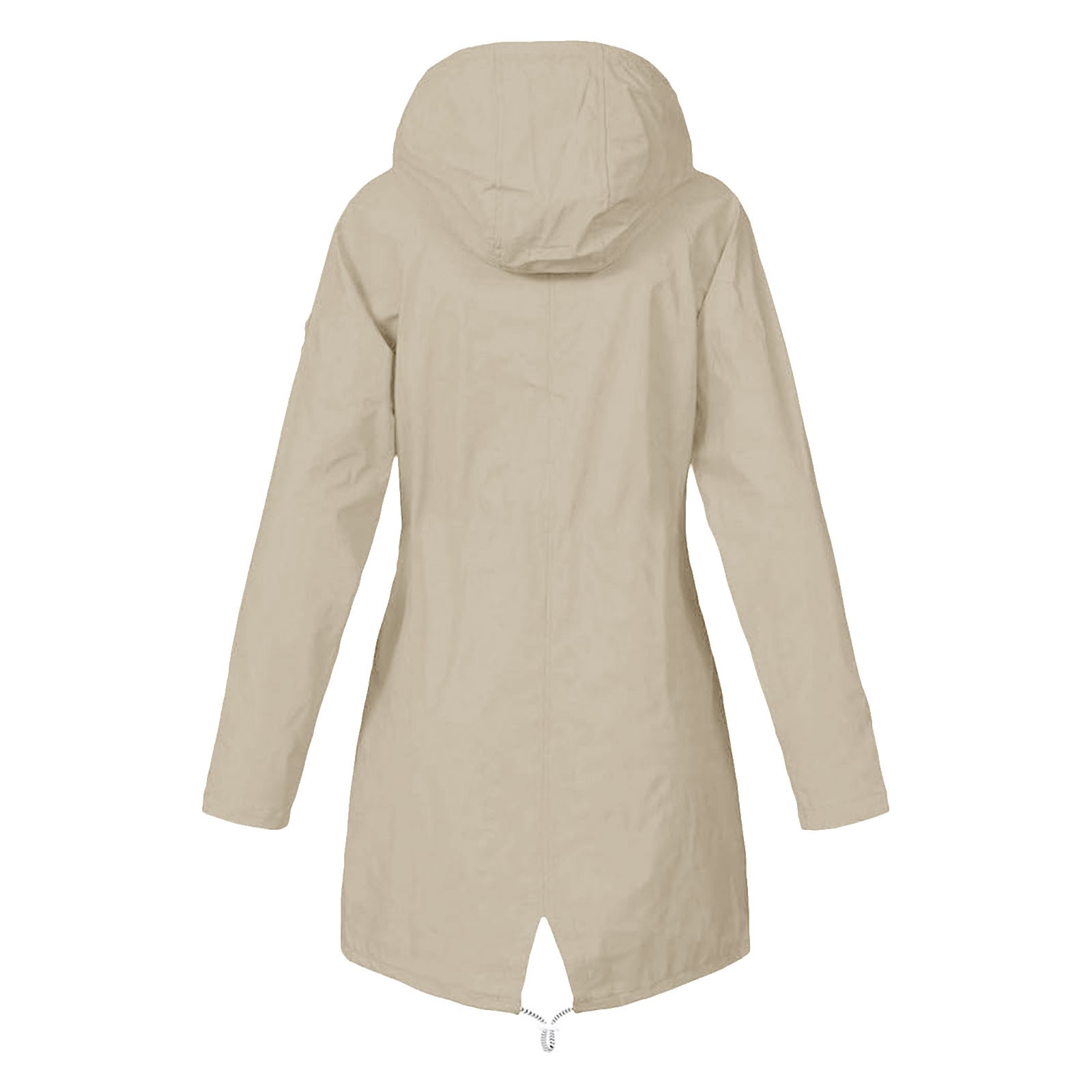 سترة نسائية بغطاء للرأس بسحاب  - مراجعة Women'S Fashion Rain Jacket وسعره