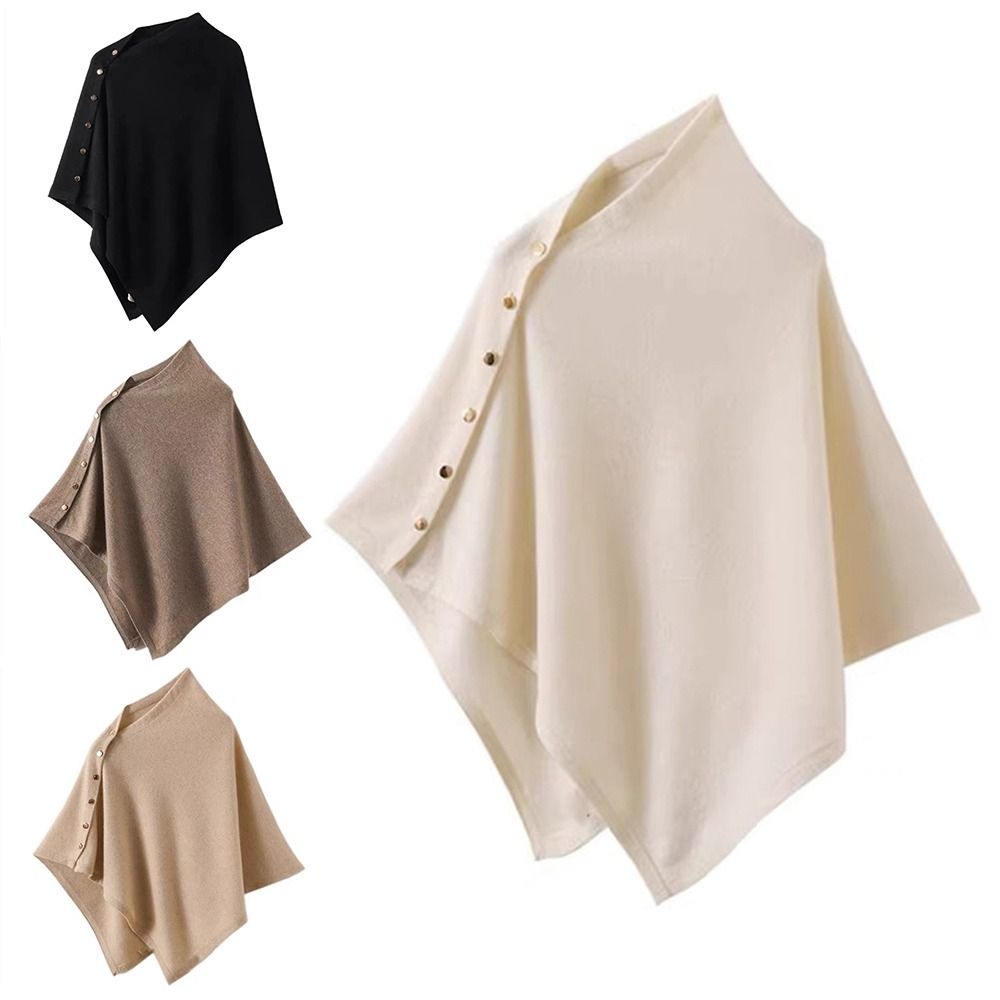 شال باشمينا جديد بأزرار، دافئ  - مراجعة Women'S Fashion Knitwear وسعره
