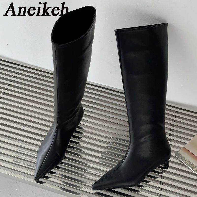 Aneikeh 2026 موضة مثيرة وأشار  - مراجعة Women'S Fashion Knee High Boots وسعره