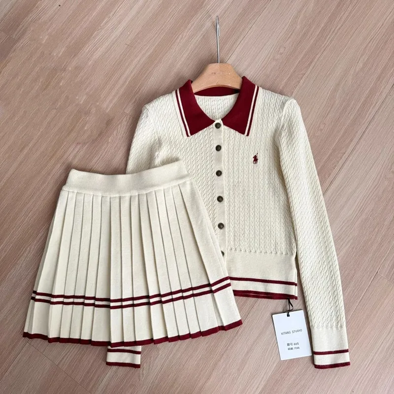 الخريف والشتاء الطبعة الكورية  - مراجعة Women'S Fashion Knitwear وسعره