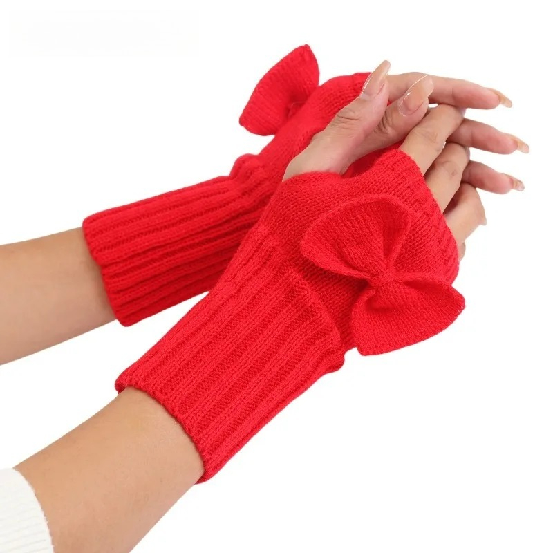 قفازات محبوكة بدون أصابع - داف - مراجعة Women Fashion Gloves وسعره