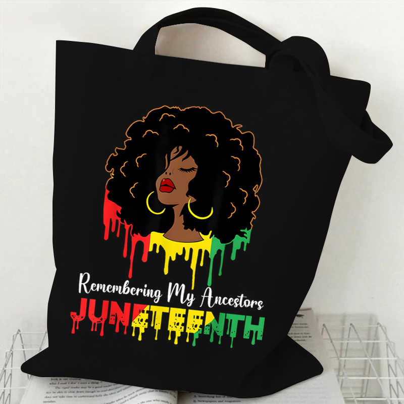 Juneteenth فتاة سوداء طباعة ال - مراجعة Women Fashion History وسعره