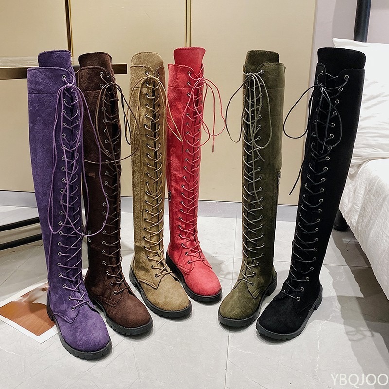 أحذية نسائية أنيقة وبسيطة لخري - مراجعة Women'S Fashion Knee High Boots وسعره