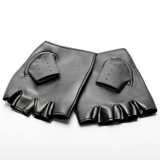 Steampunk بو الجلود أصابع البو - مراجعة Women Fashion Gloves وسعره