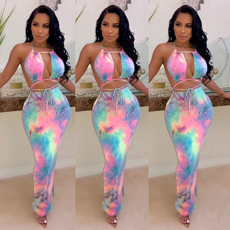 مجموعة مكونة من قطعتين مثيرة م - مراجعة Tie Dye Two Piece وسعره