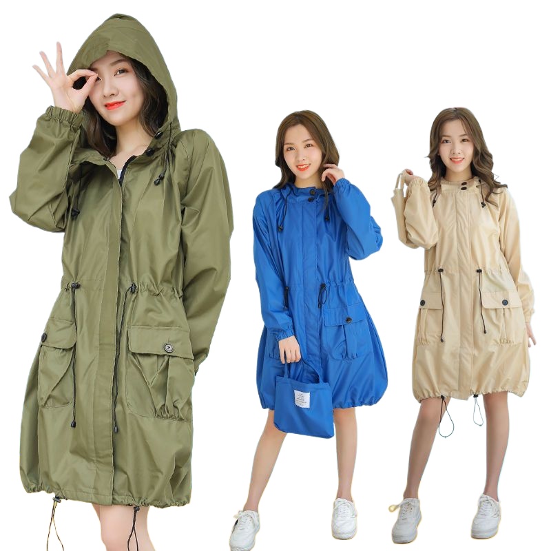 معطف واقٍ من المطر خفيف الوزن  - مراجعة Women'S Fashion Rain Jacket وسعره