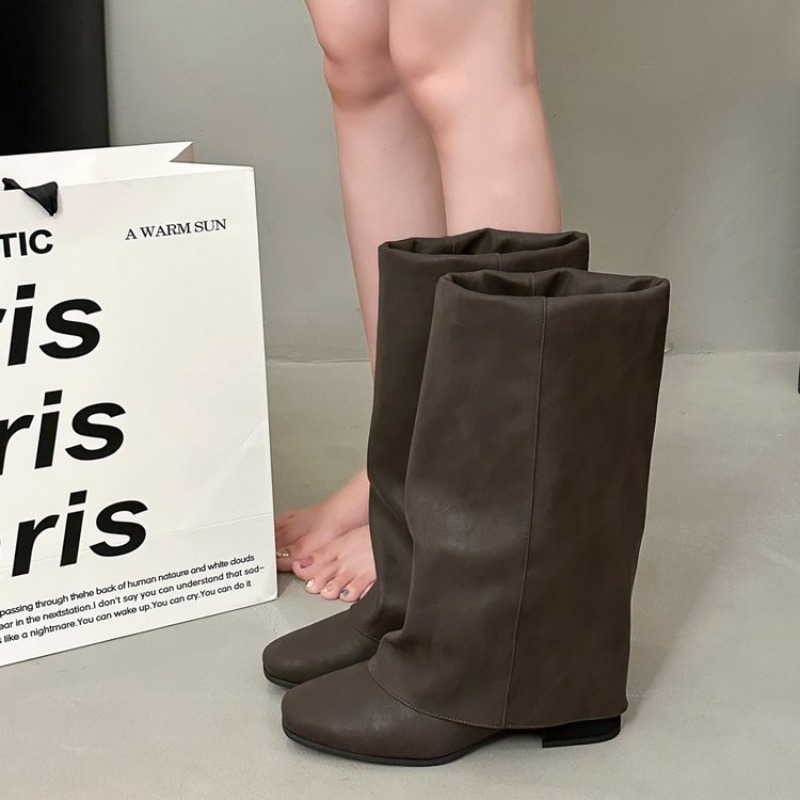 أحذية نسائية عصرية جديدة لعام  - مراجعة Women'S Fashion Knee High Boots وسعره