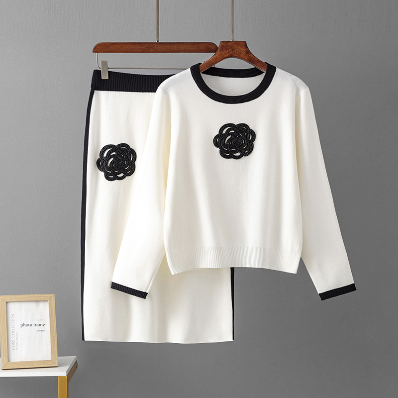 الكورية تصميم محبوك 2 قطعة مجم - مراجعة Women'S Fashion Knitwear وسعره